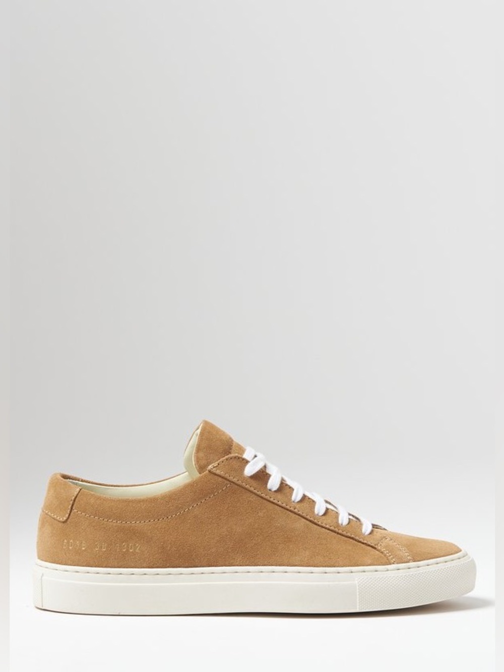 Woman by Common Projects Original Achilles Low Suede tan Sneakers shoes size 38